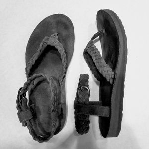 Teva Original Suede Braided Ankle-Strap Sandal